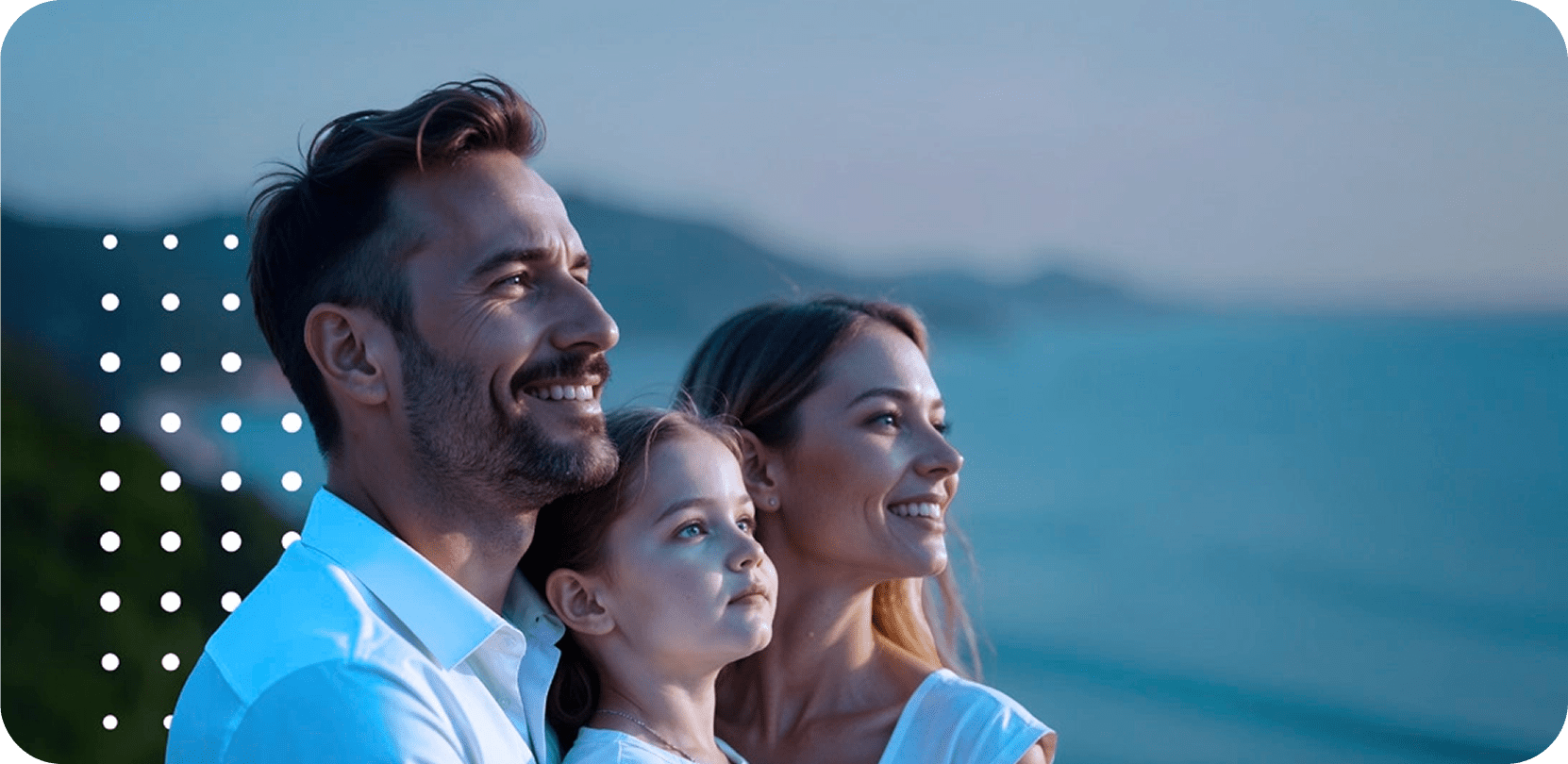 Family enjoying coverage benefits — testimonial photo